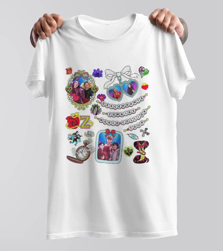 Descendants Zombies World Collide Tour T-Shirt