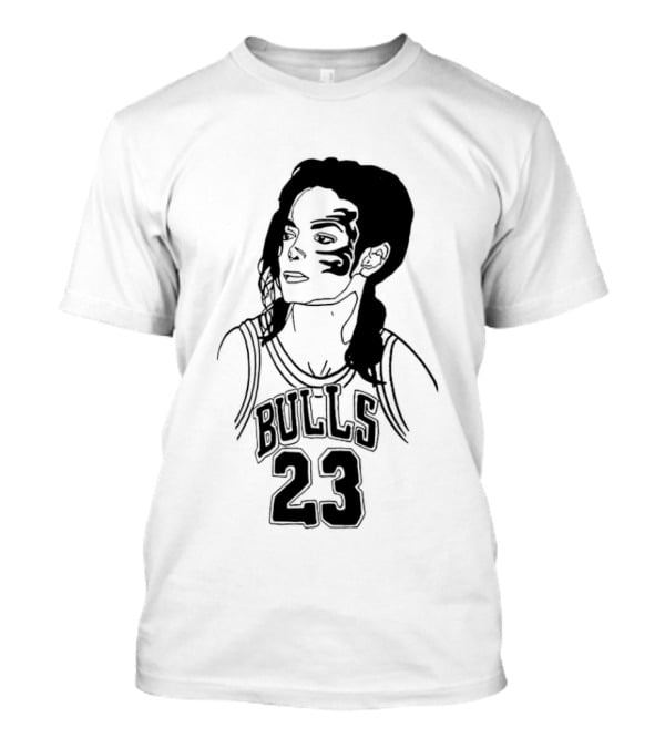 Chicago Bulls 23 Triple Mike Jordan Jackson Tyson Mashup T-Shirt