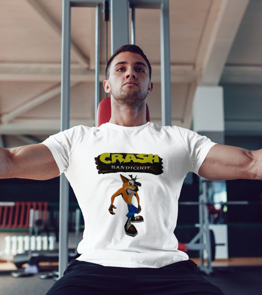 Crash Bandicoot Video Game Classic Gaming T-Shirt