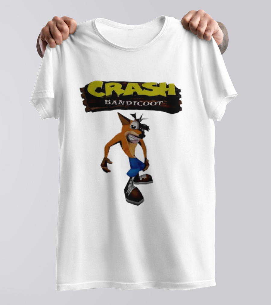 Crash Bandicoot Video Game Classic Gaming T-Shirt