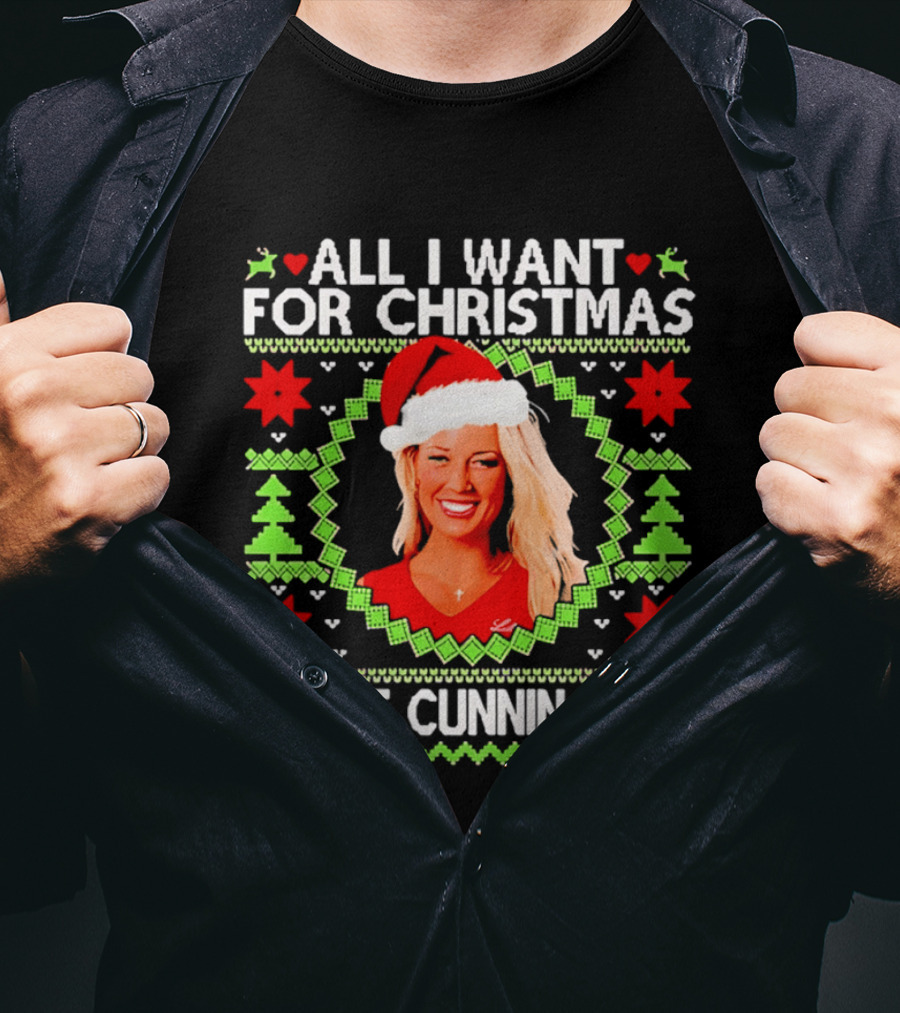 All I Want For Christmas Sophie Cunningham Holiday Sweater T-Shirt