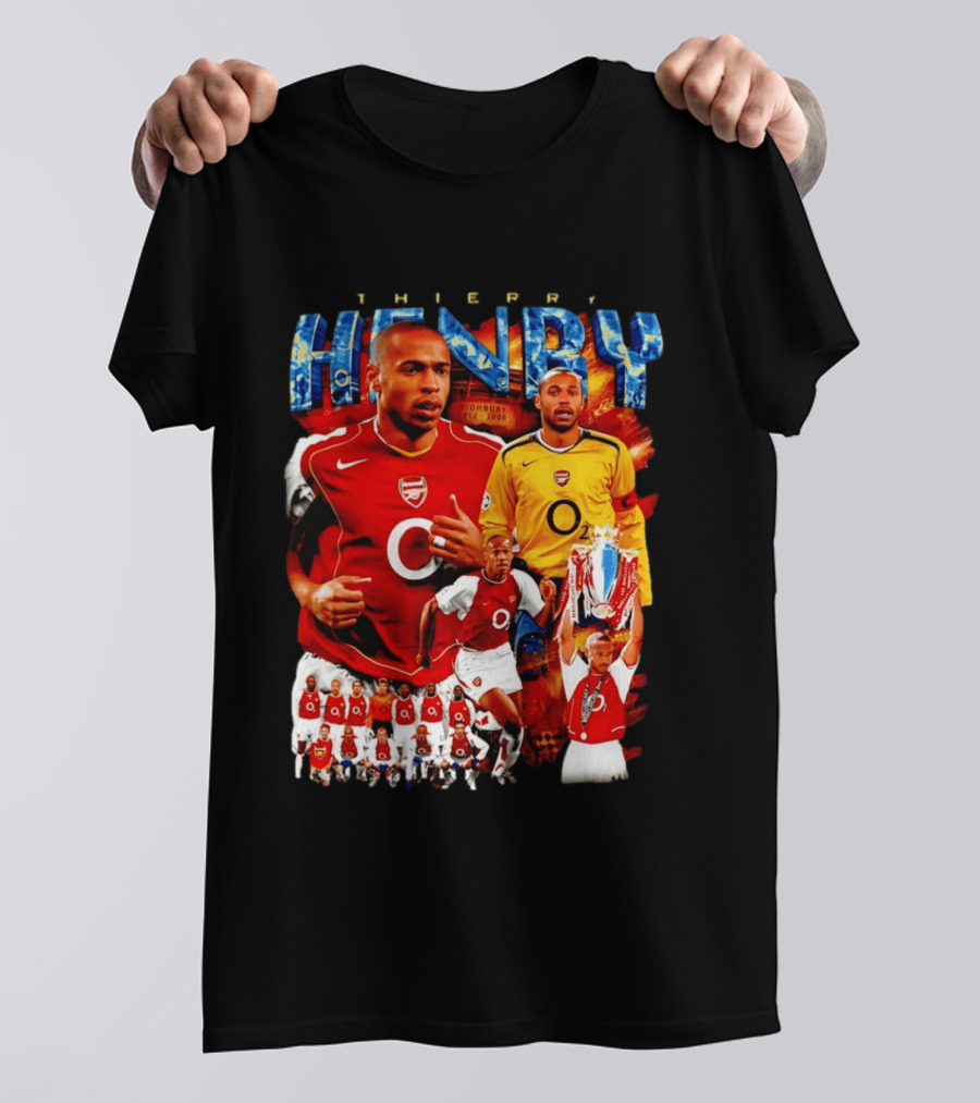 Thierry Henry Arsenal Highbury Legends Collection 1999 2006 T-Shirt
