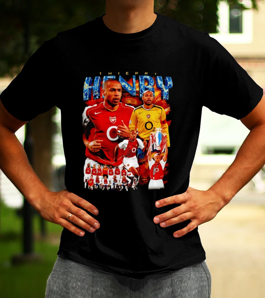 Thierry Henry Arsenal Highbury Legends Collection 1999 2006 T-Shirt