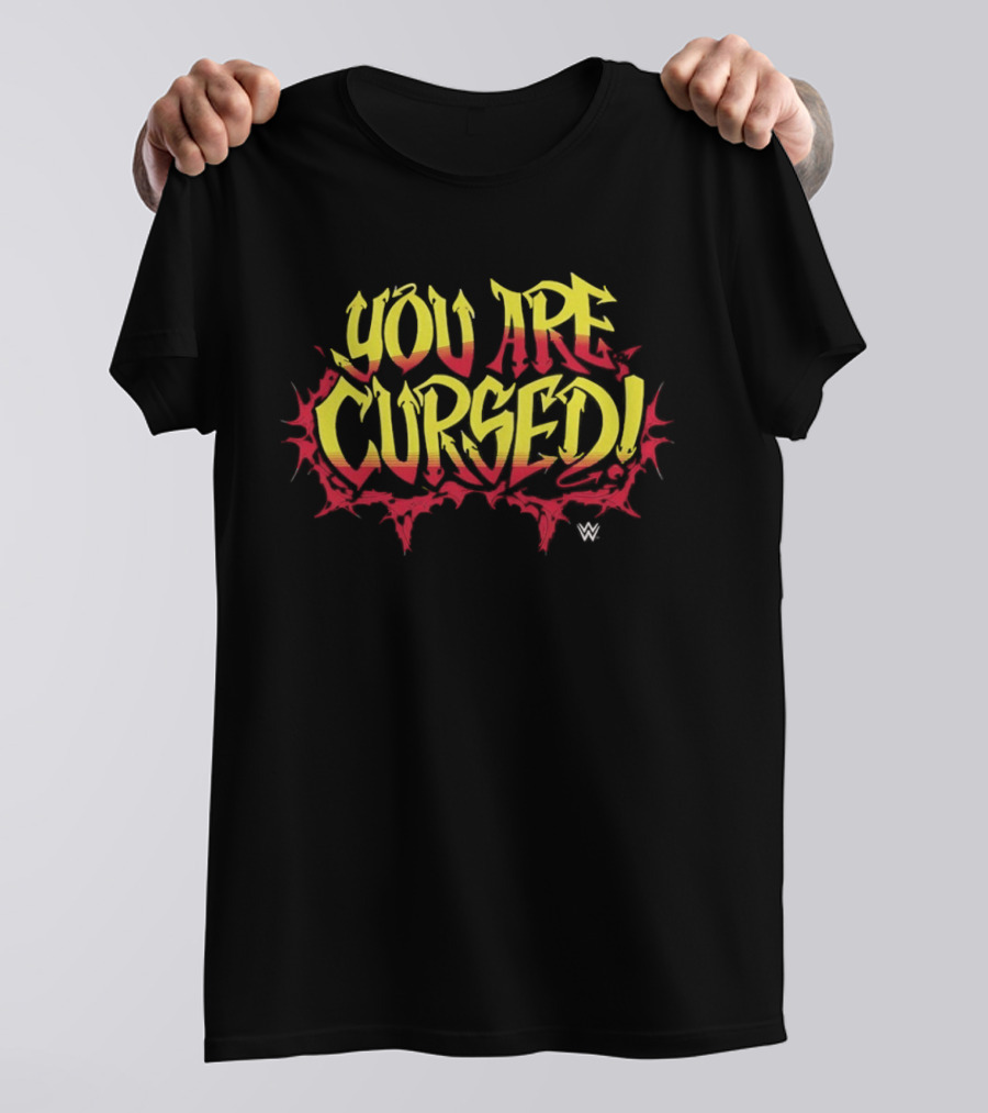 Danhausen WWE You Are Cursed Vector T-Shirt