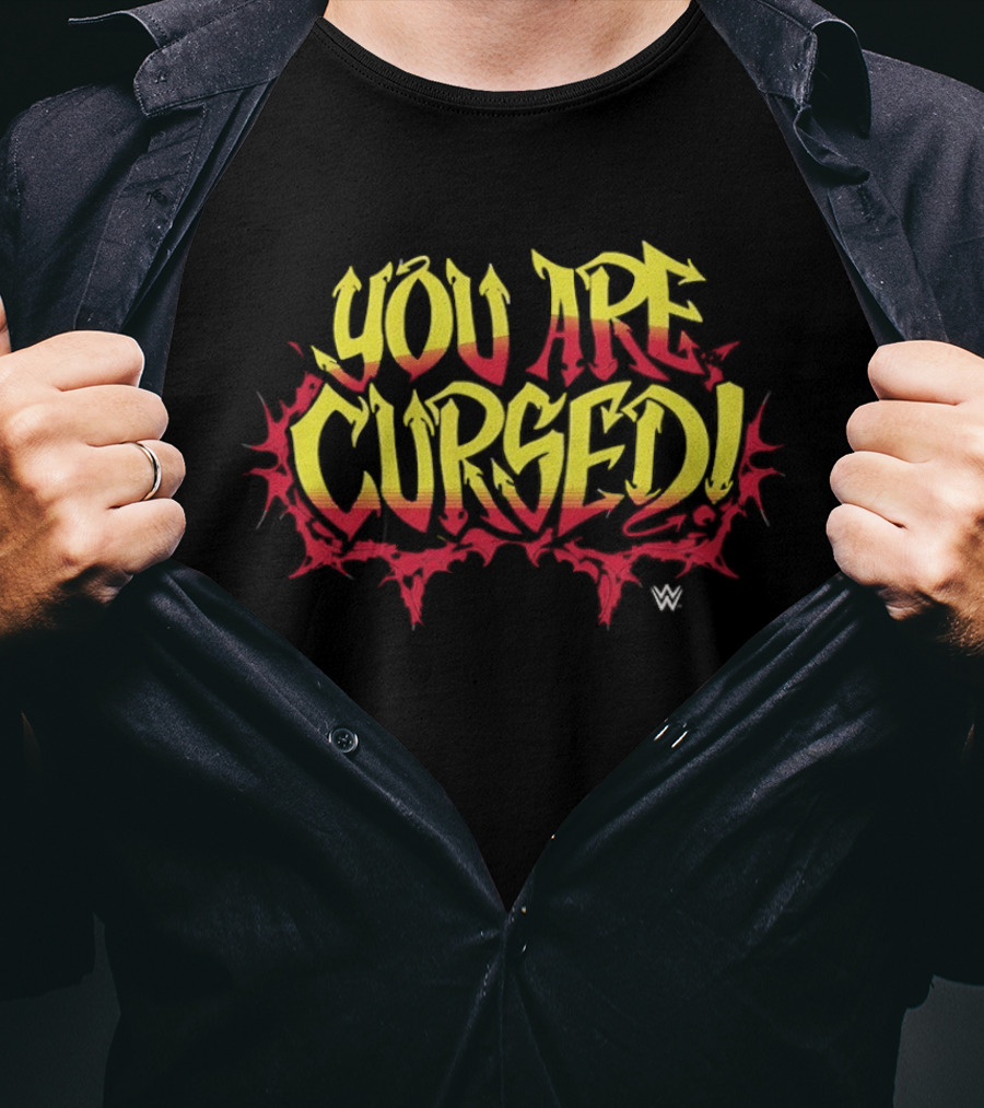 Danhausen WWE You Are Cursed Vector T-Shirt