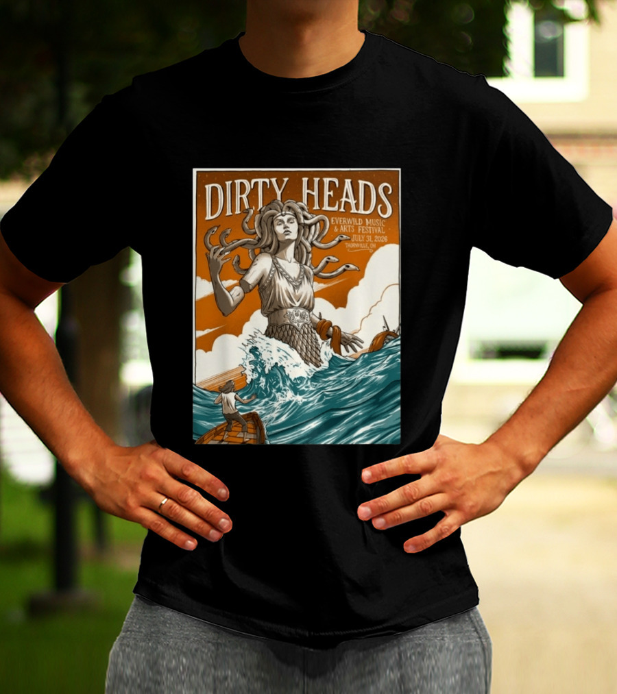 Dirty Heads Everwild Music & Arts Festival Thornville Ohio July 31 2026 T-Shirt