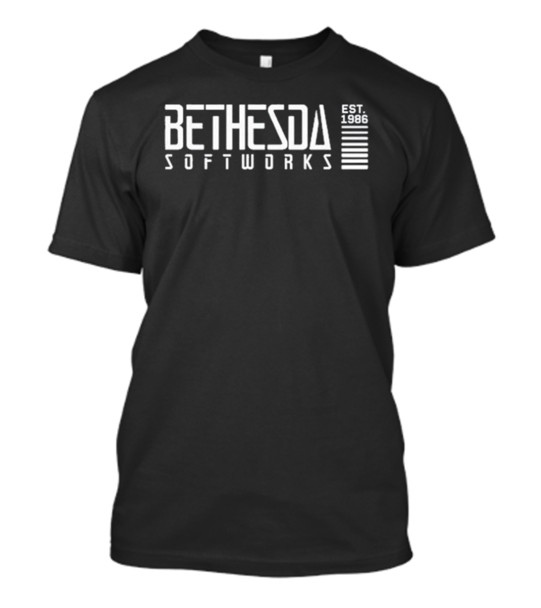 Bethesda Softworks 40th Anniversary 2026 Retro Pixel Art Style Celebration T-Shirt