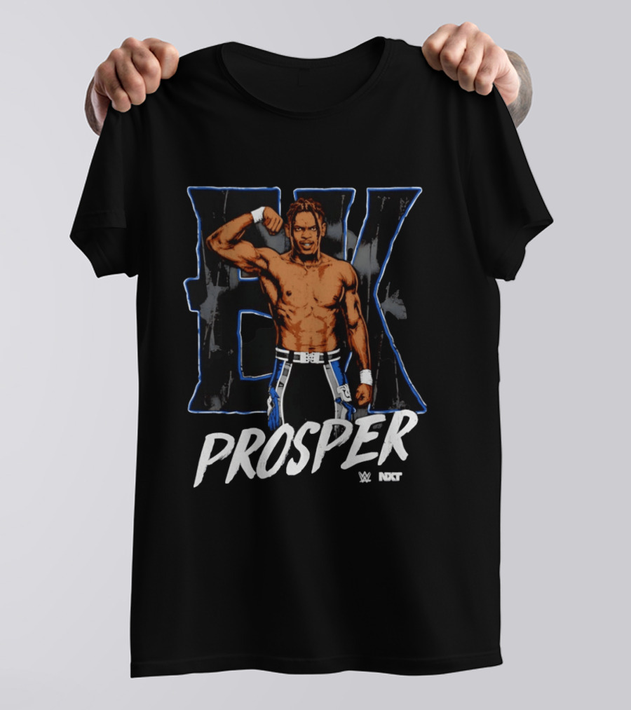 EK Prosper WWE NXT Wrestler Flexing T-Shirt
