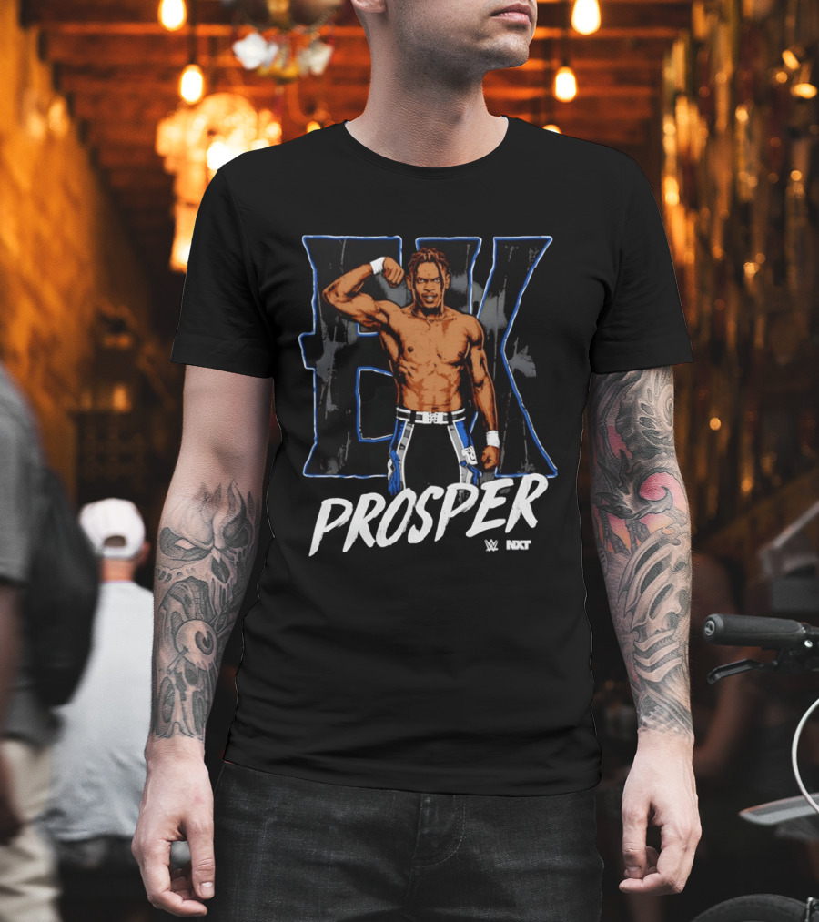 EK Prosper WWE NXT Wrestler Flexing T-Shirt