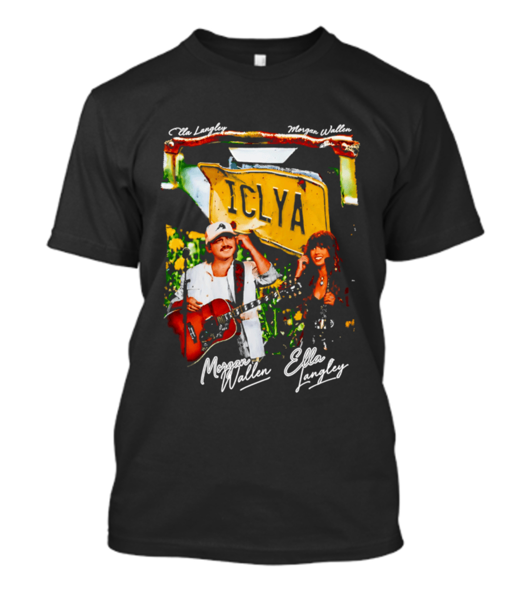 Morgan Wallen Ella Langley ICLYA Collaboration T-Shirt