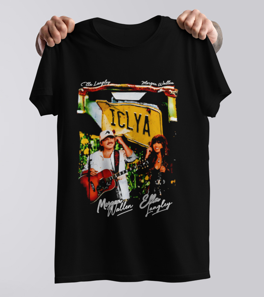 Morgan Wallen Ella Langley ICLYA Collaboration T-Shirt