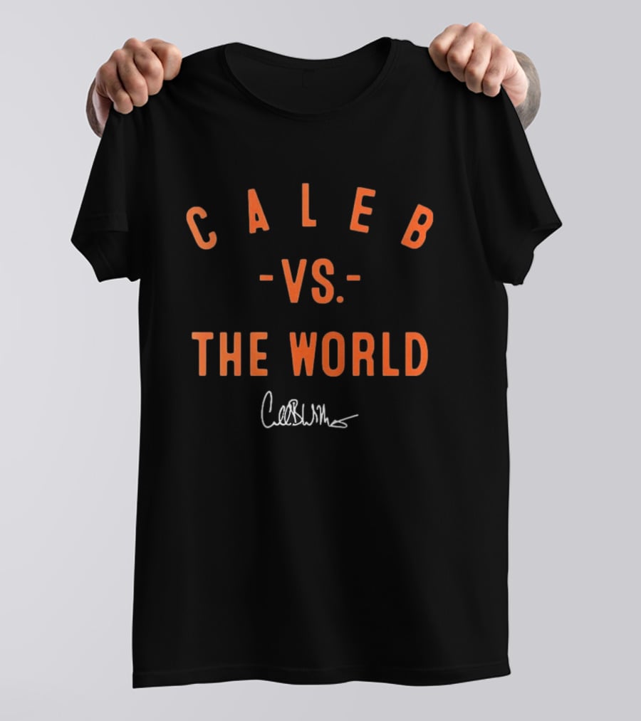 Caleb Williams VS The World 2026 Chicago Bears T-Shirt