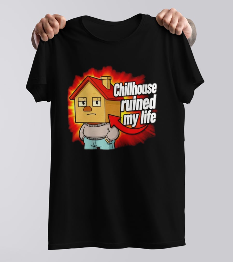 Chillhouse Ruined My Life Cube House T-Shirt