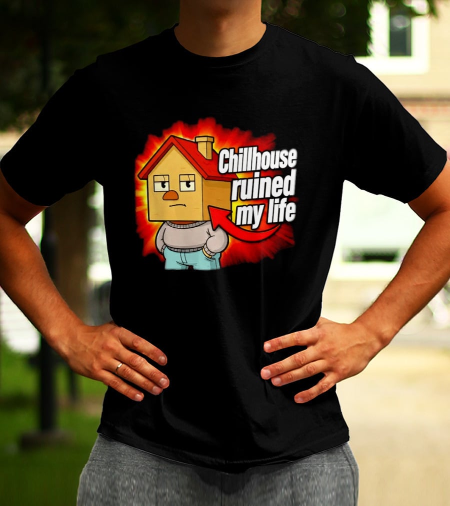 Chillhouse Ruined My Life Cube House T-Shirt