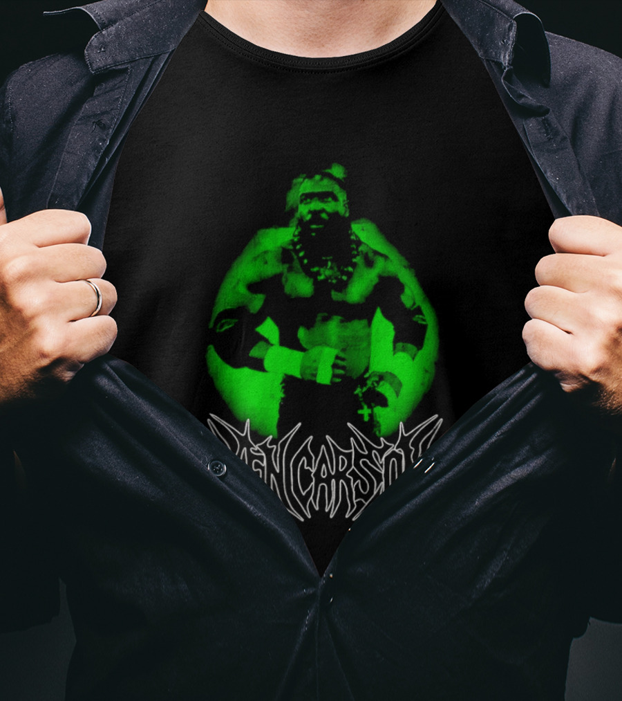 Ken Carson Bootleg Opium Green Aesthetic Rapper Hip Hop T-Shirt