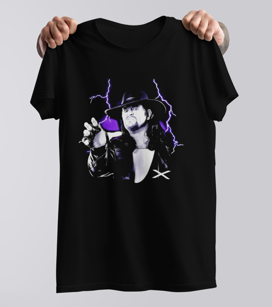 Ken Carson Meets WWE Superstar The Undertaker Lightning T-Shirt