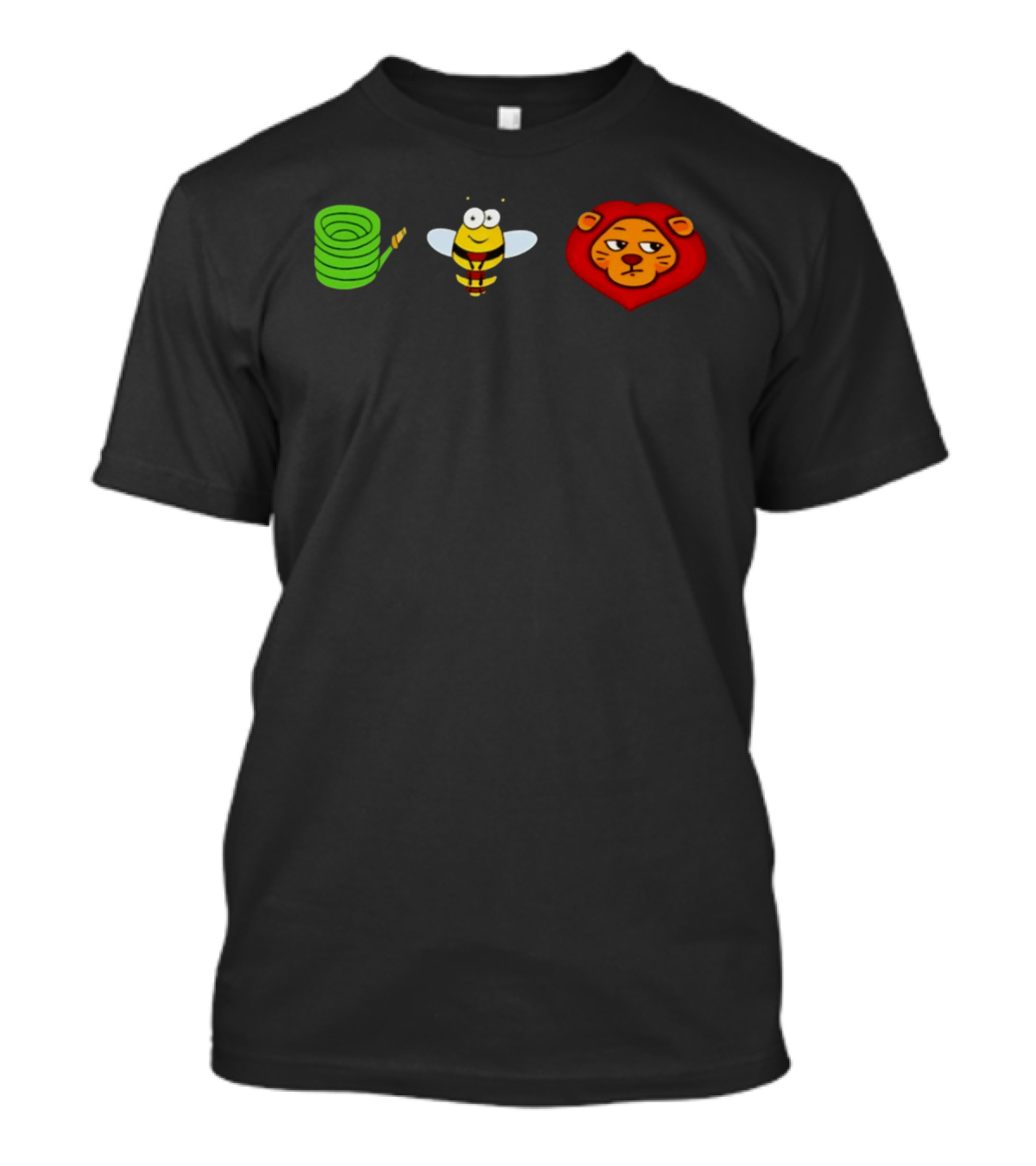 Hose Bee Lion Meme Visual Wordplay Fun T-Shirt