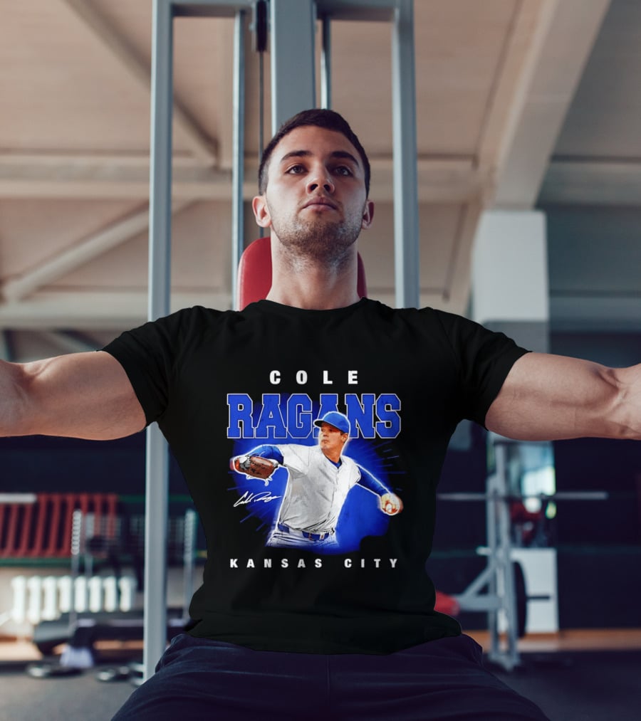 Cole Ragans Iconic Kansas City Pitcher Baseball Performance T-Shirt