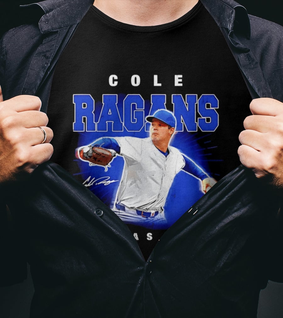Cole Ragans Iconic Kansas City Pitcher Baseball Performance T-Shirt