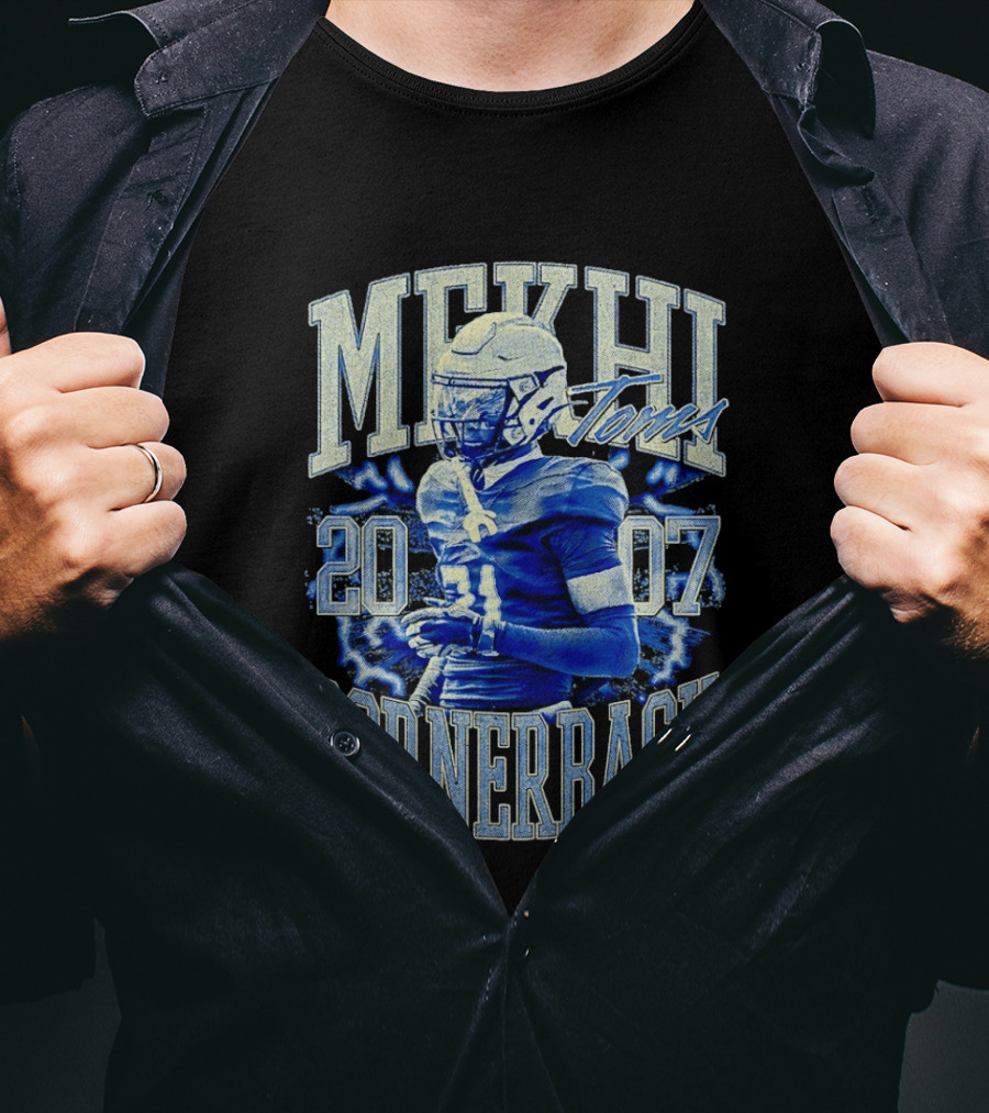 Mekhi Toms Cornerback 2007 Football Player Sports T-Shirt