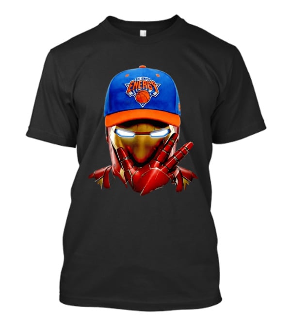 Big Knick Energy Iron Man New York Knicks T-Shirt