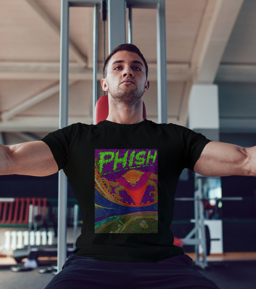 Phish July 31 August 1 2026 Fenway Park Boston MA Tetsunori Tawaraya LE T-Shirt