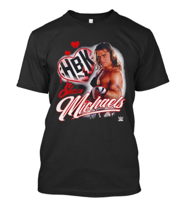 Shawn Michaels WWE HBK Heartbreak Kid Wrestling T-Shirt
