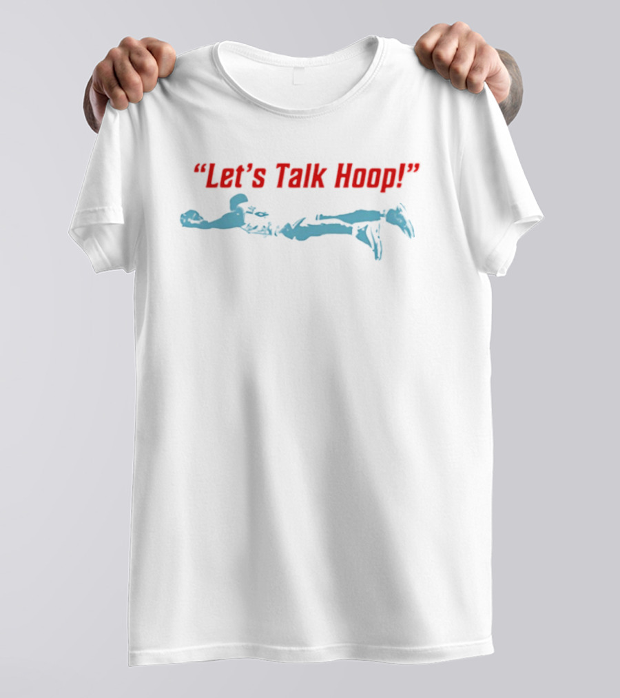 Alex Caruso Chicago Bulls Let's Talk Hoop Basketball Phrase T-Shirt