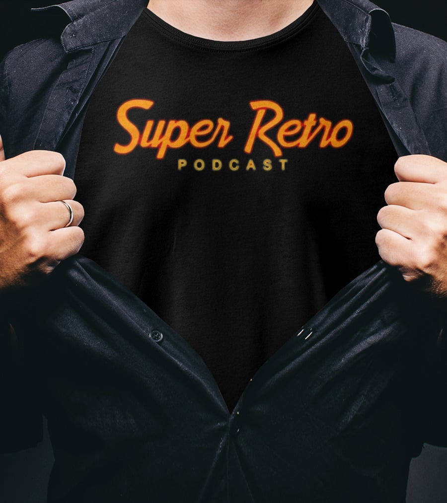 Super Retro Podcast T-Shirt