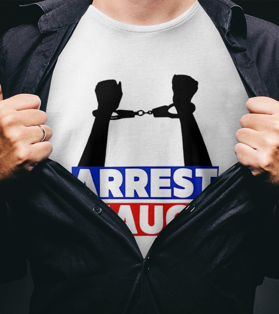 Arrest Fauci Handcuffs Political T-Shirt