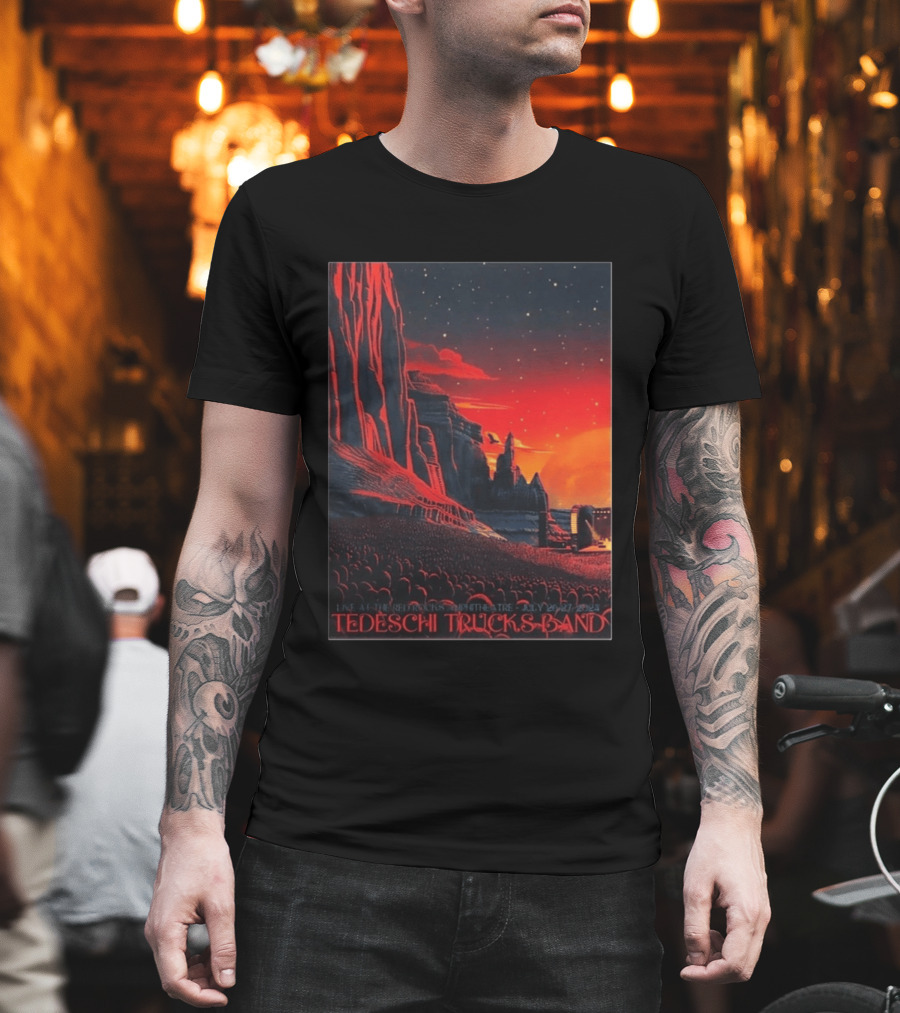 Tedeschi Trucks Band Live At Red Rocks Amphitheatre July 26 27 2024 Morrison Colorado T-Shirt