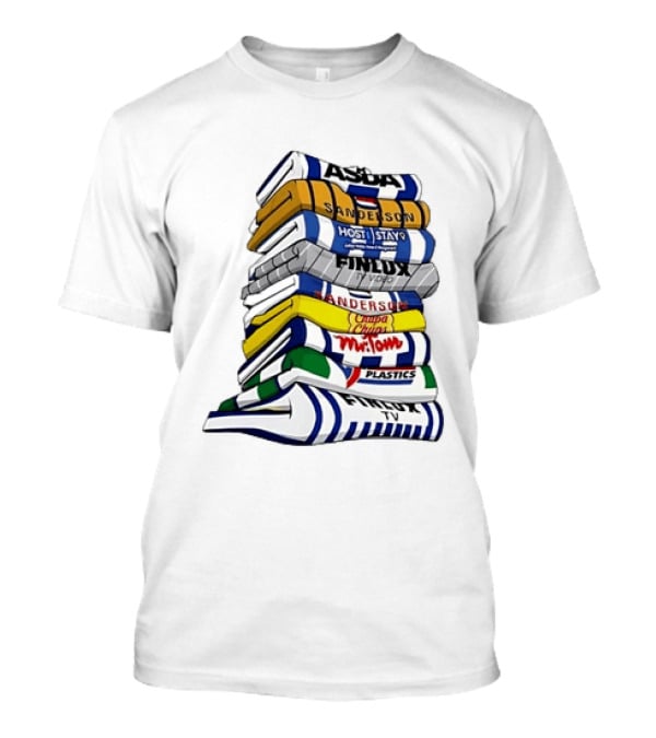 ASDA Sanderson Host Stay Finlux TV Chupa Chups Mr Tom Plastics T-Shirt