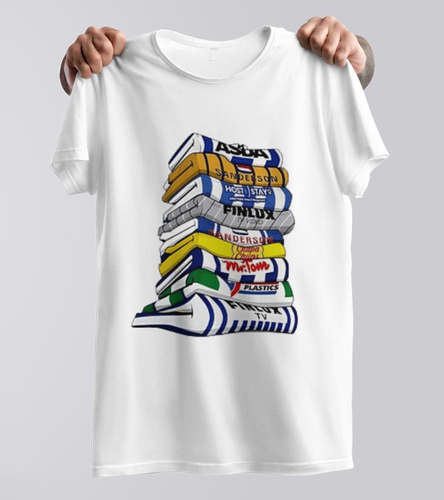 ASDA Sanderson Host Stay Finlux TV Chupa Chups Mr Tom Plastics T-Shirt