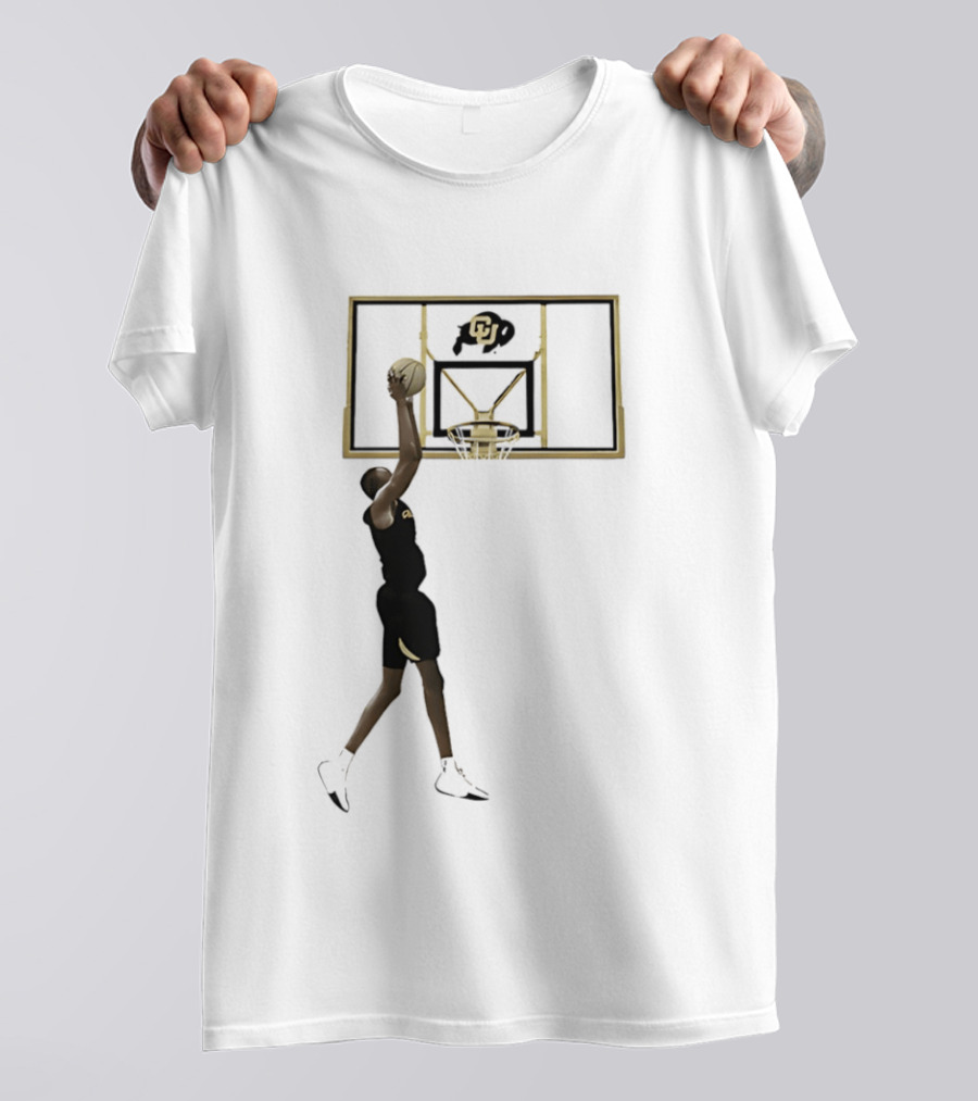 Colorado Buffaloes Bangot Dak Dunk Basketball Team T-Shirt