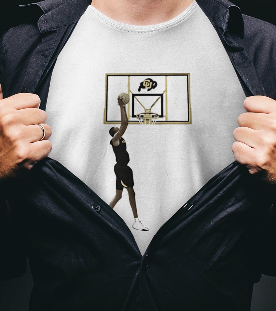 Colorado Buffaloes Bangot Dak Dunk Basketball Team T-Shirt