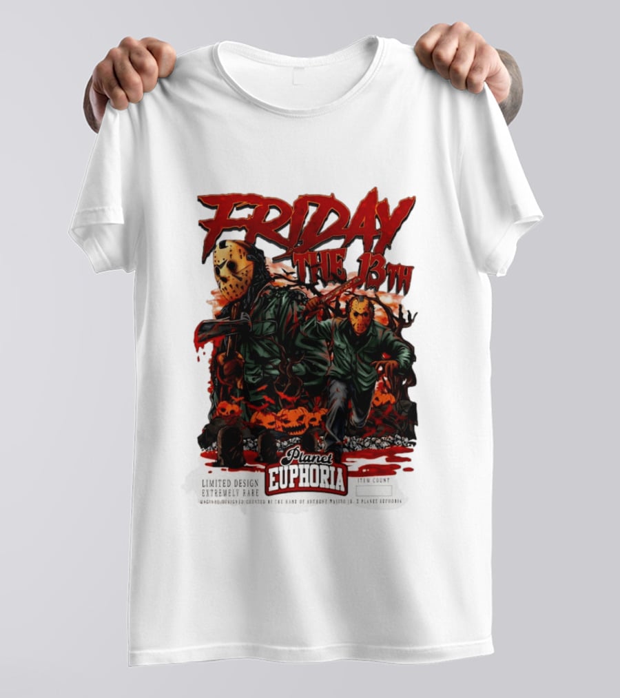 Friday The 13th Jason Voorhees Planet Euphoria Limited Edition T-Shirt