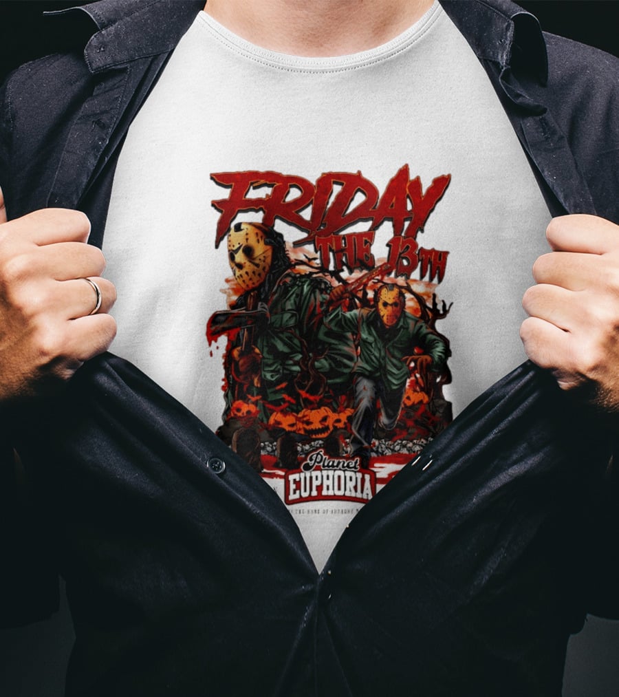 Friday The 13th Jason Voorhees Planet Euphoria Limited Edition T-Shirt
