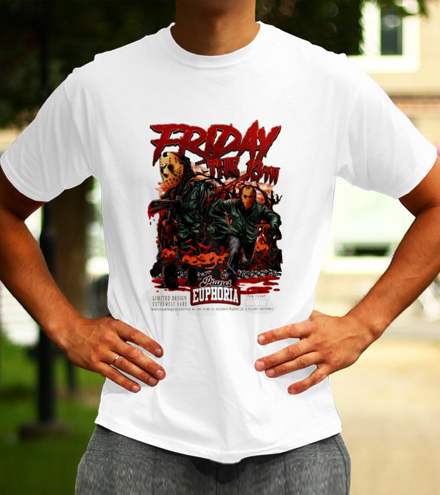 Friday The 13th Jason Voorhees Planet Euphoria Limited Edition T-Shirt