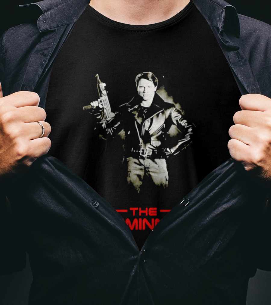 The Terminator Arnold Schwarzenegger Iconic Movie T-Shirt