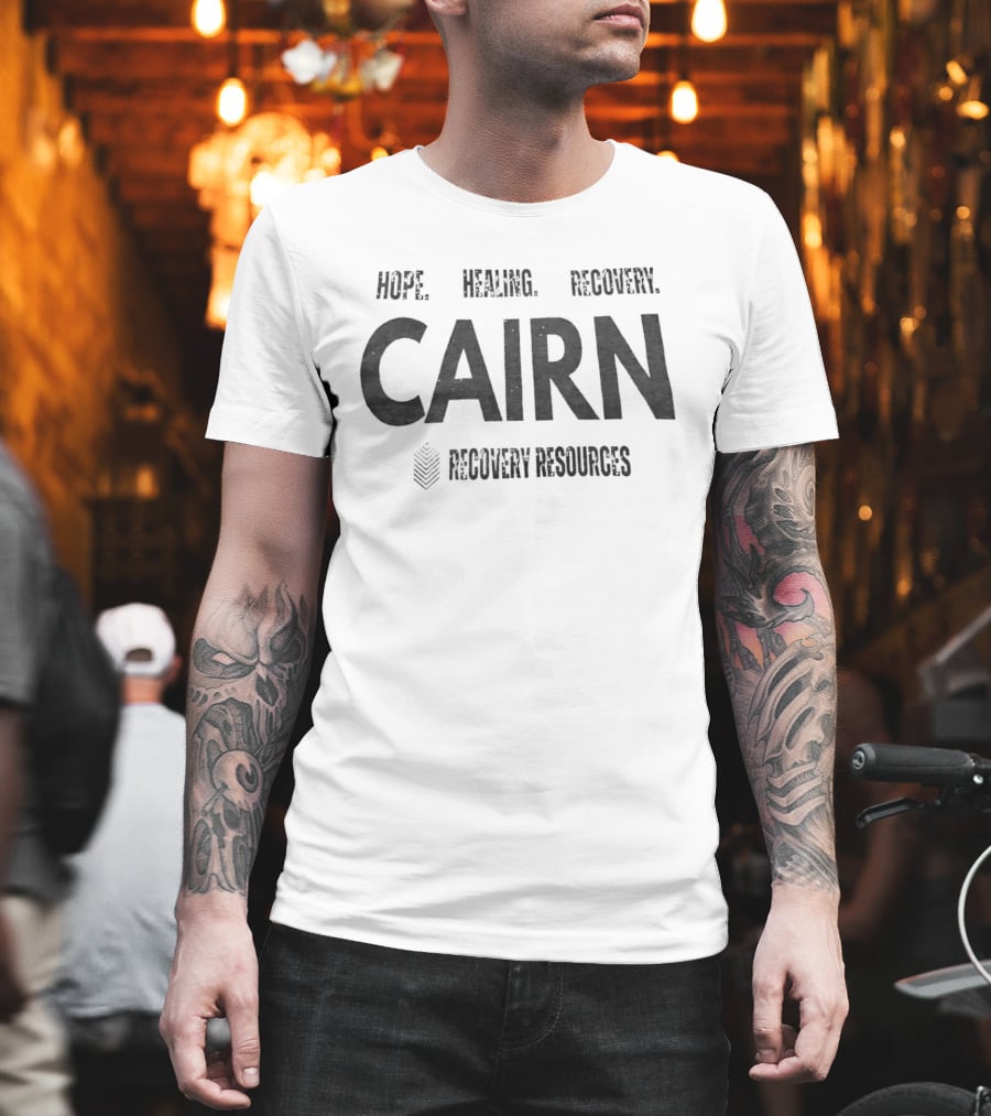 Cairn Hope Healing Recovery Resources T-Shirt