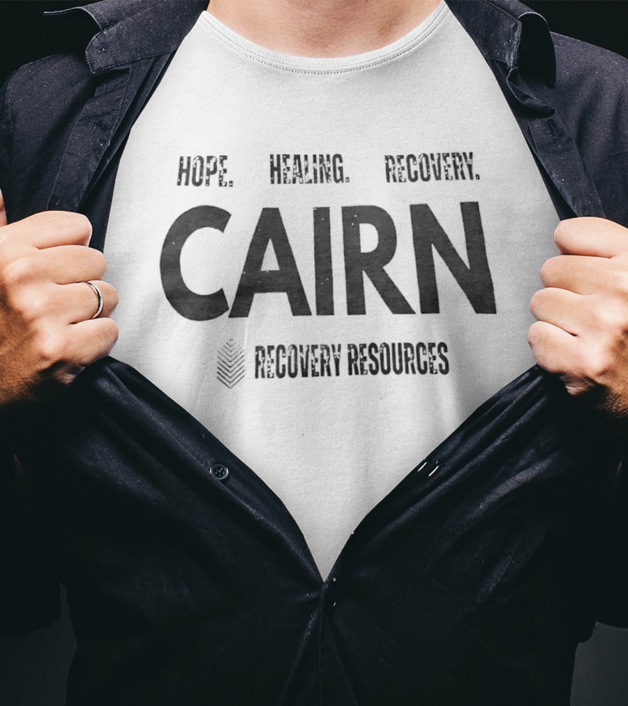 Cairn Hope Healing Recovery Resources T-Shirt