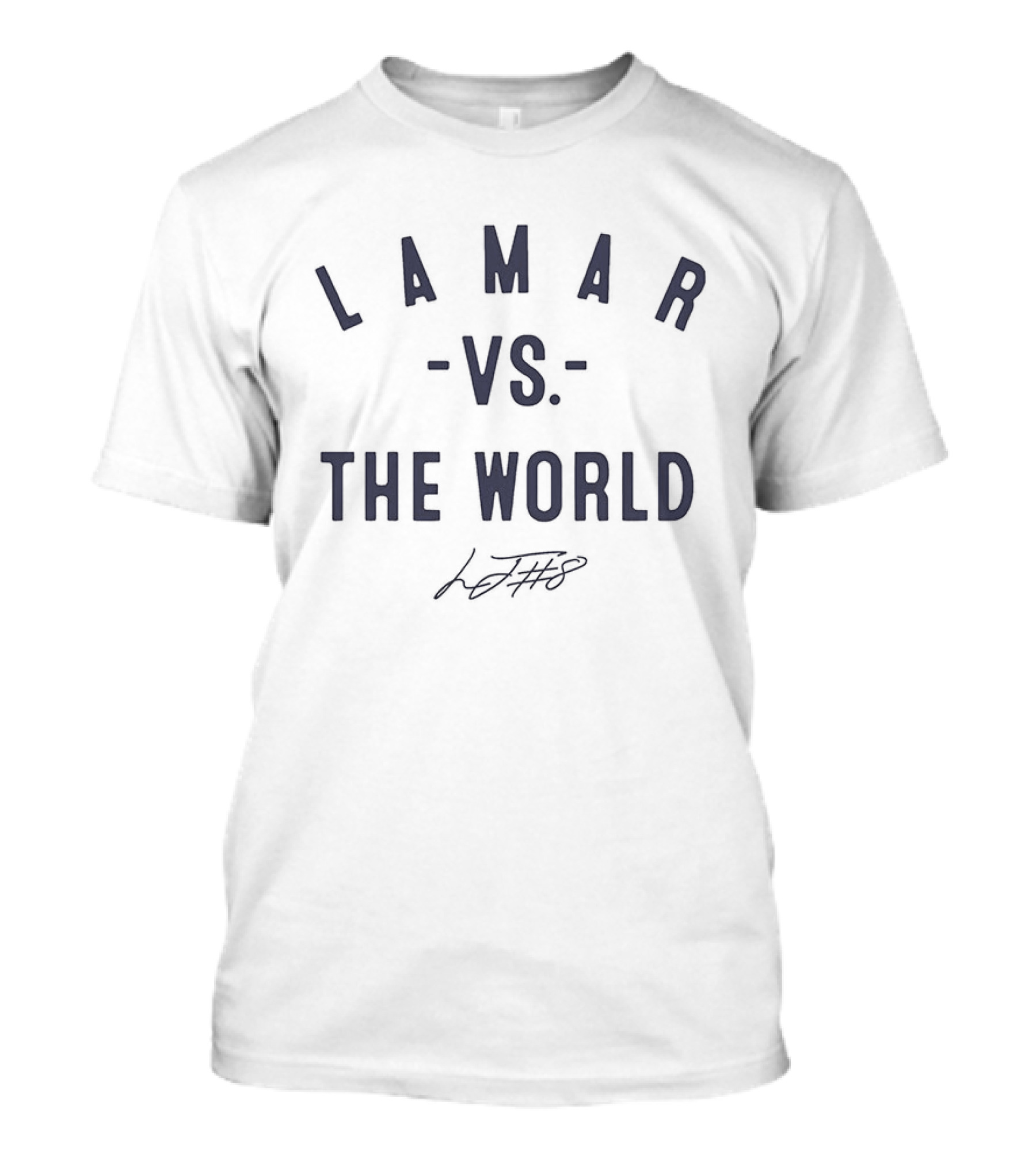 Lamar Jackson Vs The World Baltimore Ravens 2026 T-Shirt