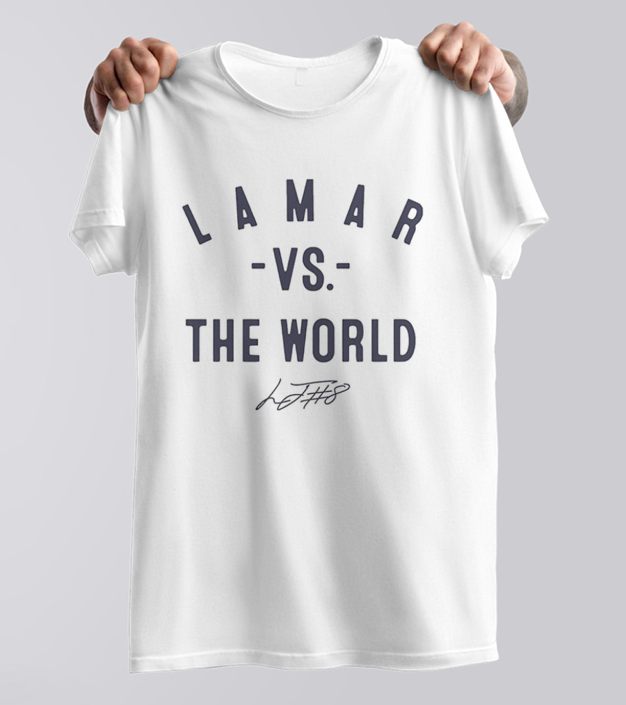 Lamar Jackson Vs The World Baltimore Ravens 2026 T-Shirt