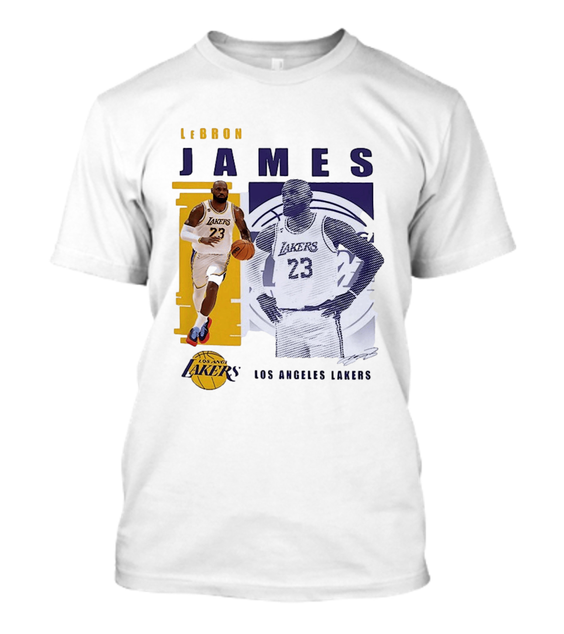 LeBron James Los Angeles Lakers NBA 2026 Team Legend T-Shirt