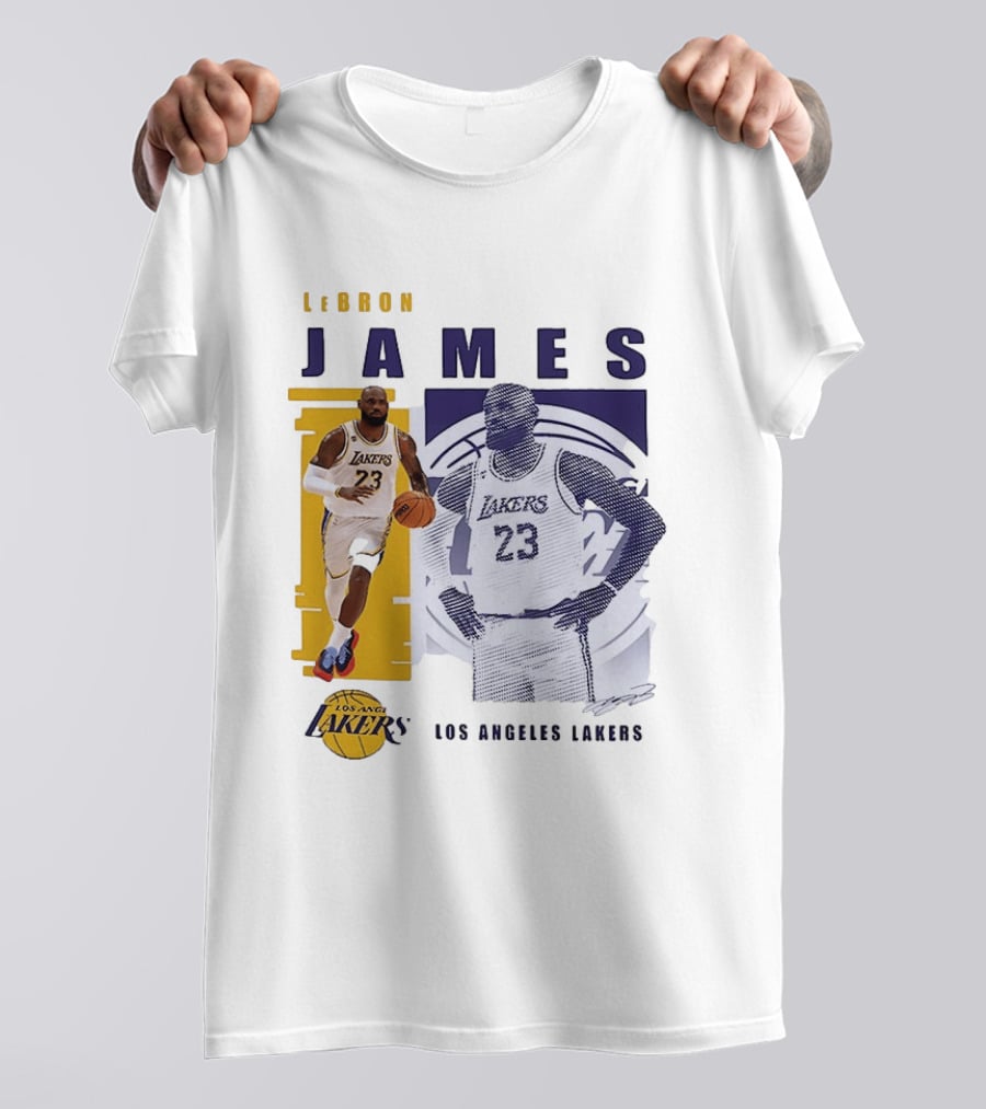 LeBron James Los Angeles Lakers NBA 2026 Team Legend T-Shirt
