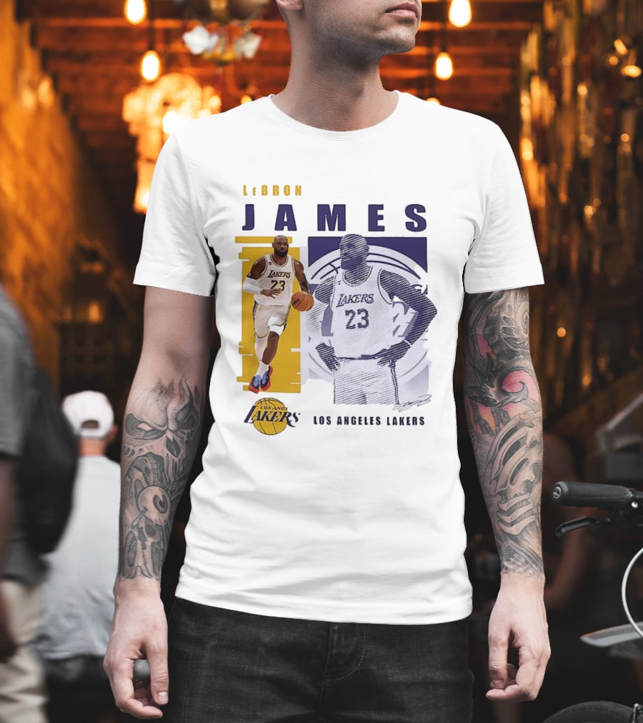 LeBron James Los Angeles Lakers NBA 2026 Team Legend T-Shirt