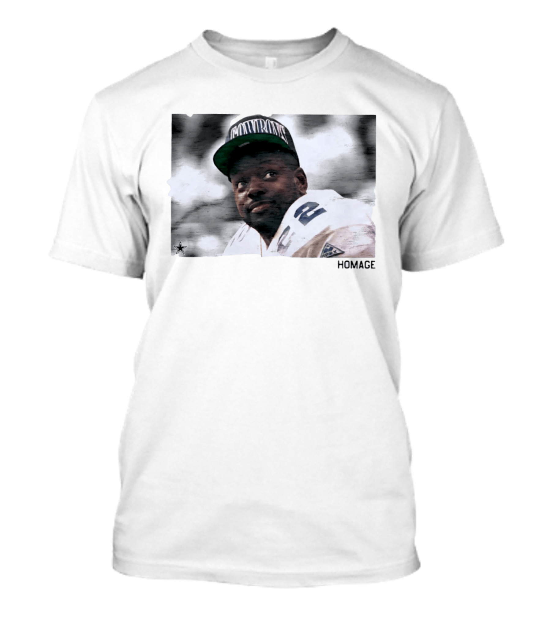 Emmitt Smith Dallas Cowboys Homage 22 Star T-Shirt
