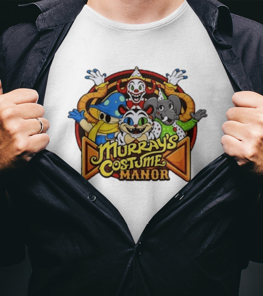 Fight Night At Murray's Costume Manor Freddy Characters T-Shirt