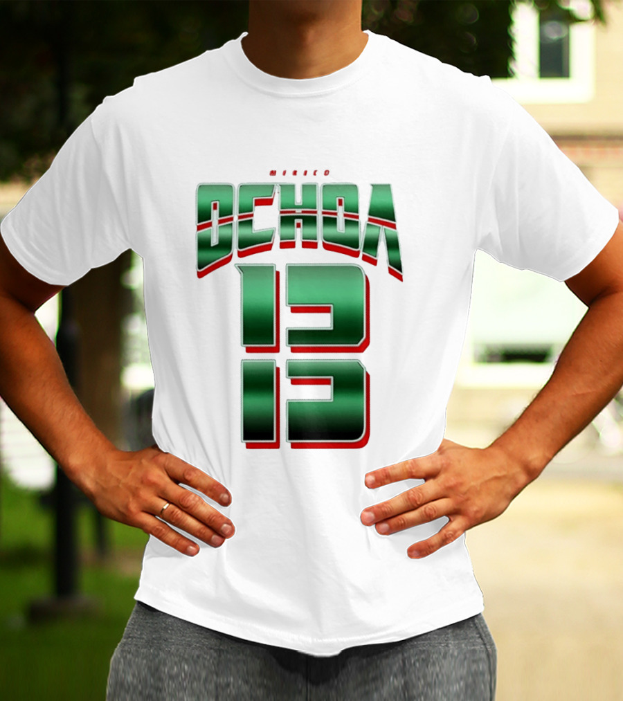 Guillermo Ochoa Mexico Jersey Ochoa 13 El Tri Number T-Shirt