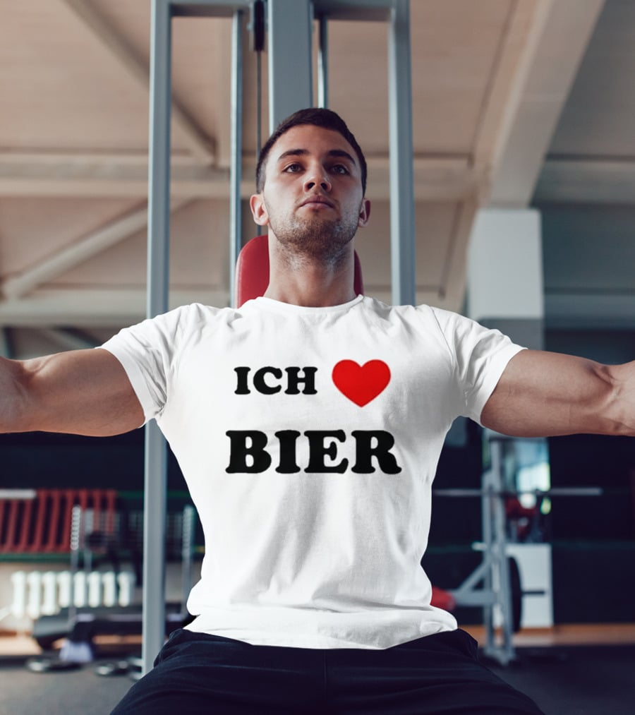 Ich Love Bier Heart Germany T-Shirt